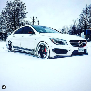 Mercedes Benz TSW Wheels Michelin X-Ice Winter Tires